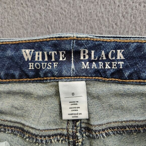 WHBM Women 0 Low Rise Skinny Leg Jeans - Picture 6 of 12